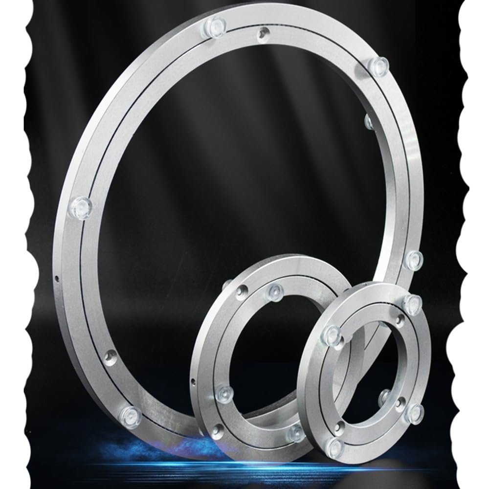 HCZION Turntable Bearings 12in Lazy Susan Hardware Rotating Bearing Plate, Rotating Table Round Table Swivel Stand Ball Bearing for Heavy Loads (Size : 50cm/20inch)