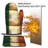 Jbyjbx Irish Flag Print Oven Mitts and Pot Holders Gloves Set for Kitchen Baking Grilling 7.2"X11"BBQ view 4