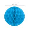 MECCANIXITY Paper Pom-Poms Flower Balls 6 Inch Paper Tissue Flower Balls for Party Flower Decoration Wedding Birthday Home Decoration Pack of 6,Blue view 2