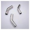 Sanitary clamp 19-108mm OD Butt Welding 45 Degree Bilateral Extension 5Cm Elbow SUS 304 Stainless Steel Sanitary Pipe Fitting Home brewing (Size : 108mm x 2mm) view 3