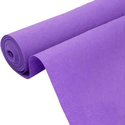 MDybf Wedding Aisle Slide, Indoor Party Non-Woven Exhibition Carpet, Celebration Cat Walk Carpet, Opening Carpet (Color : Purple, Size : 1x10m)