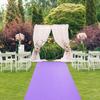 MDybf Wedding Aisle Slide, Indoor Party Non-Woven Exhibition Carpet, Celebration Cat Walk Carpet, Opening Carpet (Color : Purple, Size : 1x10m) view 4