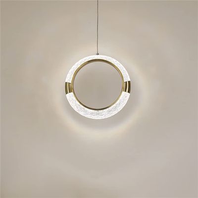 SteFik Simple High Light Transmittance LED Chandelier Romantic and Warm Bedroom Lamp Home Decoration (Color : White, Size : Changeable),Pendant