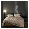 ADovz Luxury Zebra Print Yarn Dyed Jacquard and Egyptian Cotton Patchwork Bedding Set Duvet Cover Bed Sheet Pillowcases Silky Bed Sets,Bed Sheets view 1
