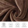 ZEaink Ottoman Cover Square 40 x 40cmx16inch,Stretch Velvet Square Ottoman Slipcover Washable Square Storage Ottoman Foot Stool Cover with Elastic Bottom (Color : #11, Size : 75x75cm/30x30in) view 4