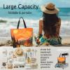 GTEVUTS Country Starry Oil Painting Grocery Tote Bag with Handles Pocket-Aesthetic Large Beach Tote Shoulder Bag -Reusable Heavy Duty Shopping Bag for Travel Outdoor Work (with Zipper Coin Purse) view 4