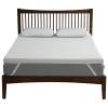 Gyabnw Mattress Topper - 2-Inch Memory Foam, Bamboo Cover, Cooling, Pressure Relief, CertiPUR-US Certified view 1