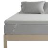 Gyabnw Mattress Topper - 2-Inch Memory Foam, Bamboo Cover, Cooling, Pressure Relief, CertiPUR-US Certified view 4