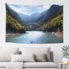 Beautiful Mountains Tapestry Wall Hanging for Living Room 60 x 51 in Tapestry for Bedroom Home Decor Tapestries Wall Art Hanging Personalized Wall Blanket Wall Hanging Decor for Party Supplies view 1