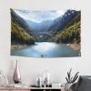 Beautiful Mountains Tapestry Wall Hanging for Living Room 60 x 51 in Tapestry for Bedroom Home Decor Tapestries Wall Art Hanging Personalized Wall Blanket Wall Hanging Decor for Party Supplies view 4