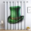 St. Patrick's Day Curtains for Bedroom Living Room, Lucky Blackout Curtains & Home Decor, St Patrick's Day Window Curtains, Thermal Room Darkening Grommet Drapes, 96 Inch Curtains 2 Panel Set view 1