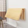 Laundry Room Wall Mounted Folding Table, Wall Table Fold Down Drop Leaf Table Heavy Duty Fold Fown Dining Table Computer Desk For Dining Study Kitchen Dinner Laundry, White ( Size : 60*40cm/23.6*15.7i view 1