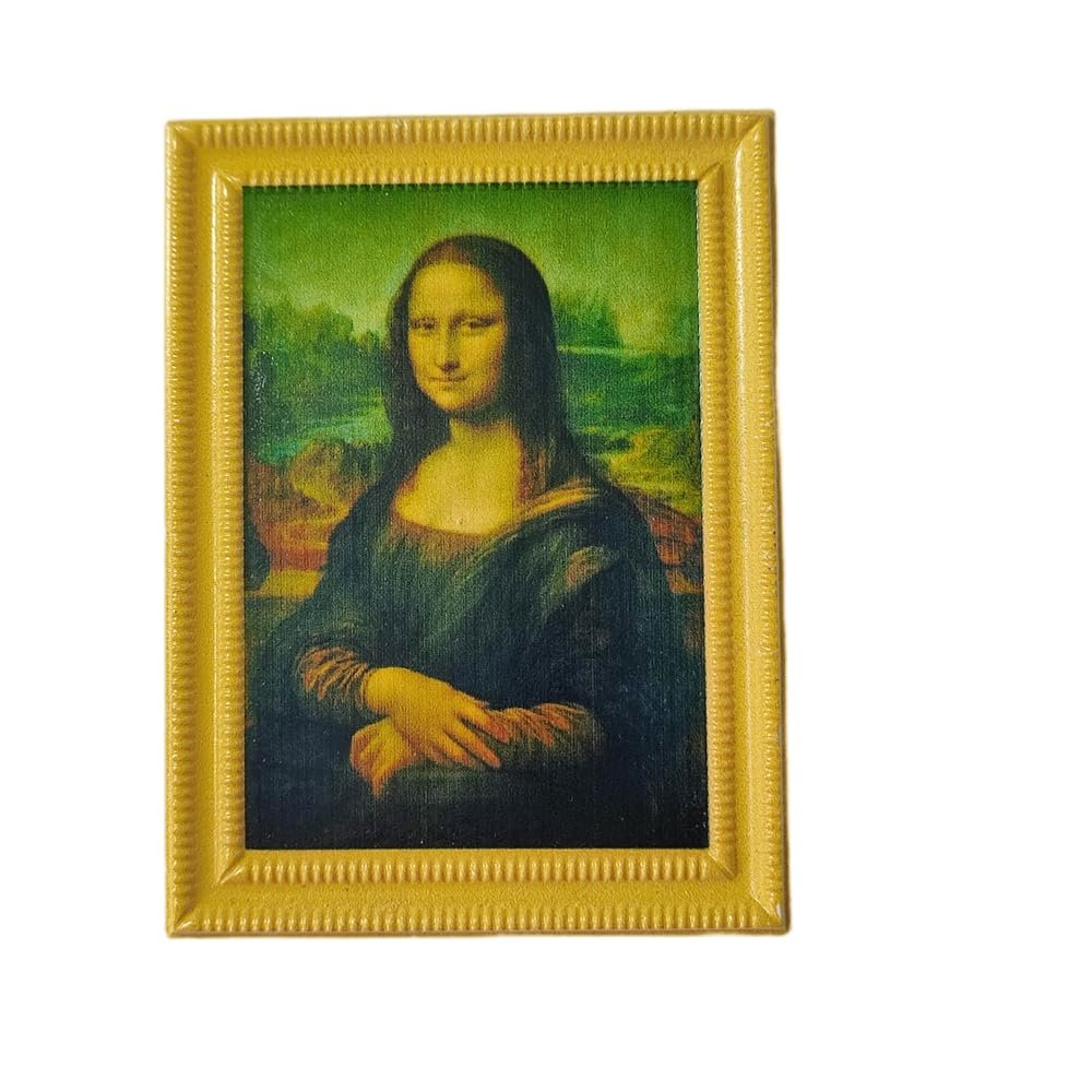 Mona Lisa Louvre Museum Paris France Fridge Magnet Travel Souvenir Refrigerator Decoration Resin Craft