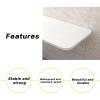 Wood Wall Mounted Table, Laundry Folding Table Wall Mounted Fold Down Floating Desk For Small Spaces Drop Leaf Foldable Wall Desk For Kitchen Dining Room Home Bar Workbench, Stable Sturdy ( Size : 50* view 3