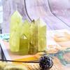 FVJKNWTY 65mm-75mm Natural Citrine Crystal Tower Quartz Points for Decoration 1pc Beautiful Crystal view 2