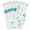 Kewadony Turquoise Coastal Kitchen Towels 4 Pack Dish Towels for Kitchen, Nautical Summer Beach Coral Sea Turtle Absorbent Microfiber Hand Towels for Bathroom, Soft Tea Towels Bar Towels, 18 x 28 Inch view 1