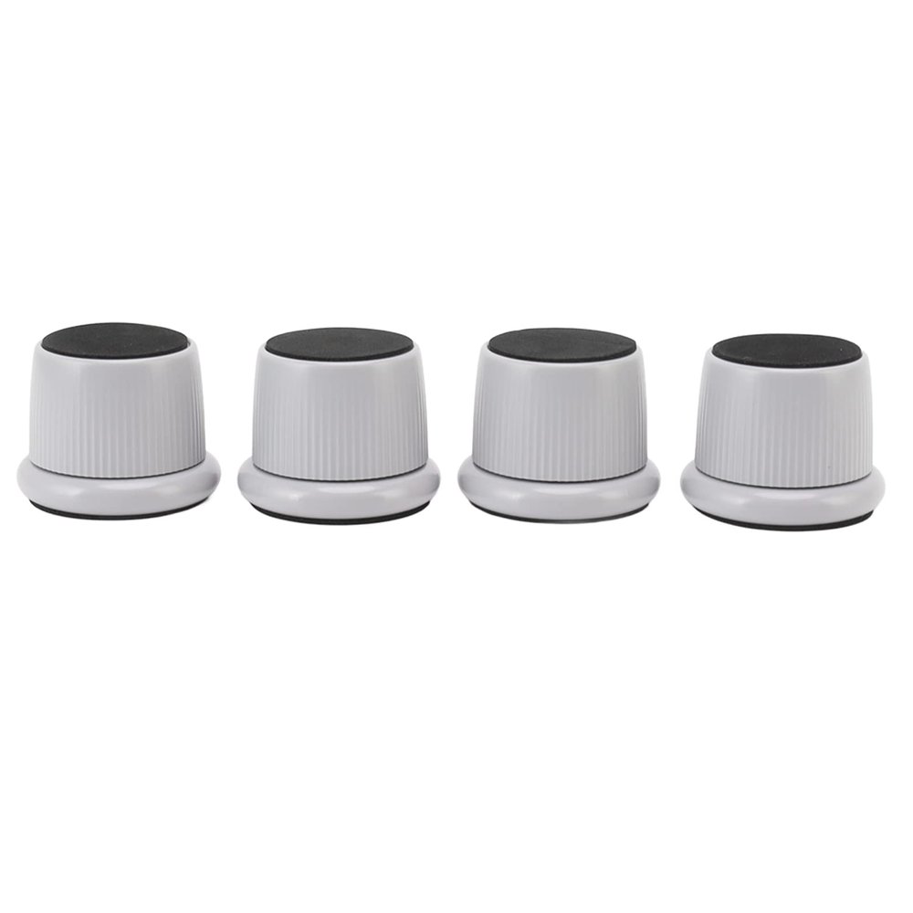 Adjustive Furniture Bed Risers, 4 Pack Nonslip Round Sofa Couch Lifts Risers Heavy Duty Bed Frame Risers Table Leg Extenders(Gray)