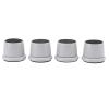 Adjustive Furniture Bed Risers, 4 Pack Nonslip Round Sofa Couch Lifts Risers Heavy Duty Bed Frame Risers Table Leg Extenders(Gray) view 1