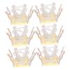 HOLIDYOYO 50pcs Hollow Chocolate Wrappers for Party Candy Decoration Elegant Flower Design Safe Material for Weddings Birthdays and Events for and Confections view 1