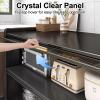 CHBMZ Metal Table Prep Table, Kitchen Island with Storage, with Flip Door, Kitchen Work Table, for Restaurant, Business, Warehouse, Home, Kitchen, Garage (Size : 85x44x80cm/33x17x31in) view 3