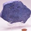 110mm 340g Blue Dumortierite Slice Polished Natural Gemstone Crystal Mineral Dcor Slab - Peru view 3