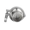 XBBZBL Sanitary clamp Union 19-108Mm Lengthening Pipe O/D Sanitary Weld Ferrule +End Cap + Tri Clamp + Silicon Gasket 304 Stainless Steel for Homebrew Home Brewing (Size : 63mmOD77.5mm) view 4