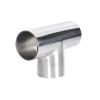 Sanitary clamp 19/25/32/38/45/51/63/76/89/102Mm Pipe OD Butt Weld Tee 3 Way Connector Sanitary Pipe Fitting SUS304 Stainless Homebrew Home brewing (Size : 63mm x 2mm) view 2