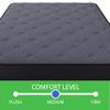 AC Pacific Pure 12 Inch Soft-Medium Firm Mattress with Pocket Coils, 560 Individually Wrapped Coils for Targeted Body Support, Minimized Motion Transfer, Mattress in a Box, Full view 3