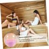 RORPOIR Wood and Glass Sauna Hourglass Timer Heat Resistant Decorative and Classic Shape Slow view 4