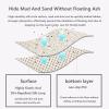 Bathtub mat non slip, curved shower mat,Corner Shower Mat, Curved Bath Mats for Shower, Non-Slip Shower Mats for Inside Shower, Loofah Quadrant Bath Mats with Drain, Washable Sector Bath Mat for Bathr view 4