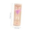 Hoement Classic Hourglass Decor Sauna Hourglass Heat Resistant Sand Timer for Relaxation view 3