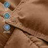 Bare Home Comforter Set - Twin/Twin Extra Long Size - Ultra-Soft - Goose Down Alternative - Premium 1800 Series - All Season Warmth (Twin/Twin XL, Caramel) view 4