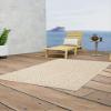 Unique Loom Outdoor Safari Collection Area Rug - Cheetah (4' 1" x 6' 1" Rectangle Khaki/Black) view 4