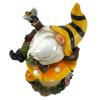 Gnome on Spring Mushroom Figurine 3 Piece Set 6.5 Inch view 4