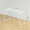 BANTI Computer Desk, 47 inch Home Office Desk, Modern Simple Style PC Table for Home, Office, Study, Writing, White view 3