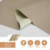 HOTSOON Blackout Roller Shades for Windows, Cordless Linen Fabric Roller Blinds, Thermal Insulated Privacy Blinds for Home Office, Blackout-Beige, 41" W x 64" H view 3
