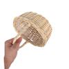 CHILDWEET Baskets for Storage Basket Handle Weaving Craft Outdoor Picnic Basket for Boys and Girls and Decorative view 4