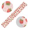 ALAZA Strawberry Table Runner for Kitchen Dining 13 x 90 Inches Long Table Runners Cloth Placemat Scarf for Office Wedding Party Holiday Home Decor view 2