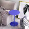 Antourlamm Round Bar Table, Cocktail Table, High Top Table, Indoor-Outdoor Small Medium Kitchen Dining Room Furniture Table, with Blue Leg, Easy to Assemble (Size : 48x56cm) view 4