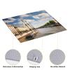WapNo Seine Sailing Dish Drying Mat for Kitchen Countertop, Absorbent Kitchen Countertop Protective Dish Mat, 16x18 Inch, Black view 3