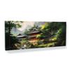 Sense Canvas Japanese Temple 7 Canvas Art - Home Decor Wall Art Print Poster Painting Medium 30x12 / 1.5" view 1
