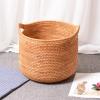 Multi-Functional Rattan Storage Basket, Home Bedroom Dirty Clothes Basket, Clothing Organizer, Large Dirty Clothes Basket, Dirty Clothes Sundry Basket view 1