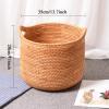 Multi-Functional Rattan Storage Basket, Home Bedroom Dirty Clothes Basket, Clothing Organizer, Large Dirty Clothes Basket, Dirty Clothes Sundry Basket view 2