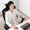 Office Chair Desk Chairs Mesh Computer Desk Chair with Wheels Ergonomic Office Chair Height Adjustable Swivel Task Chair with High Back, 90 Flip-up Arms and Tilt Function Backrest view 2