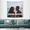Asudfgh Custom Wall Tapestry with Name and Signs, Personalized Funny Backdrop for Wedding, Birthday, Valentines Day Gift, Create Your Own, H 60"x60" view 4