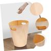 VILLFUL Wooden Desk Trash Can Compact Garbage Bin for Bathroom Office and Bedroom Stylish and Simple Wastebasket Capacity Easy to Clean view 2