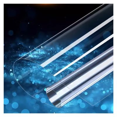 JYHHCYS Self Adhesive Clear Protective Film for Marble Table/Wood Table/Glass Table, Waterproof Oilproof Transparent Film Contact Paper, Dining Table Stickers (Size : 50x200cm/19.7x78.7in)
