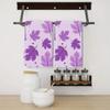 Spring Hand Towel Set of 2 Purple Floral Bath Towels Soft Leaves Fingertip Face Towel for Bathroom Kitchen Hotel Spa Decor Gift 24 x 16 Inches view 3