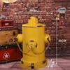 NOLLAM Cubo de Basura Pedal Trash Can w/Inner Barrel Retro Industrial Fire Hydrant Garbage Can Wrought Iron Indoor Outdoor Waste Bin for Park Garden Kitchen Kitchen Office view 3