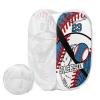 YUKILUKA Baseball Team Player Gym Ocean Laundry Hamper, Foldable Pop-up Mesh Hamper Dirty Clothes Basket Collapsible for Storage With Durable Handles, Custom 8th, 15X15X24IN view 2
